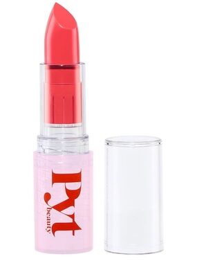 Pyt Beauty sorry not sorry lipstick, swatched once